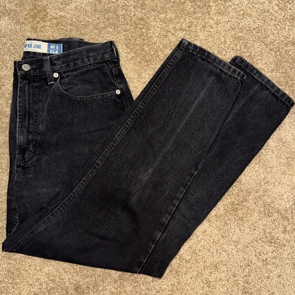Vintage Y2K Gap Blue Jeans – No. 3 Classic Fit, Size 8 Ankle, 100% Cotton